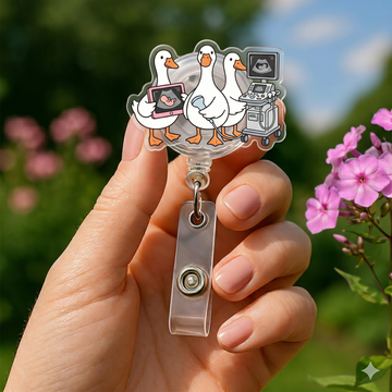 LD Nurse Ultrasound Nurse Badge Clip – labor and delivery badge reel
