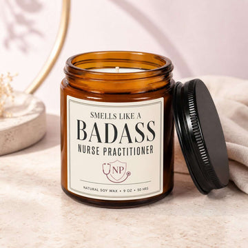 Smells like a badass nurse practitioner 9oz Candle