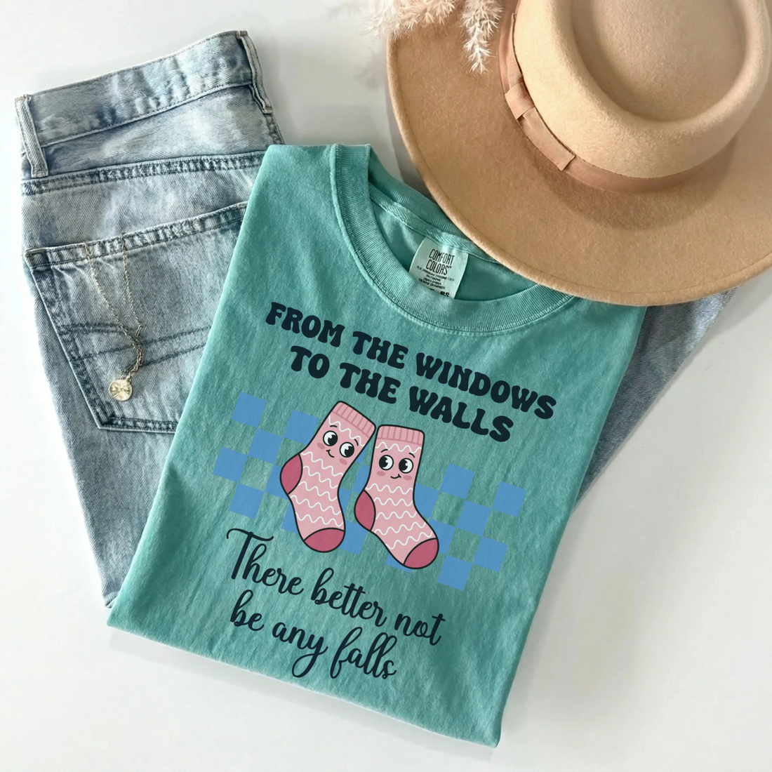 From the Windows to the Walls Nurse Comfort Colors Tee