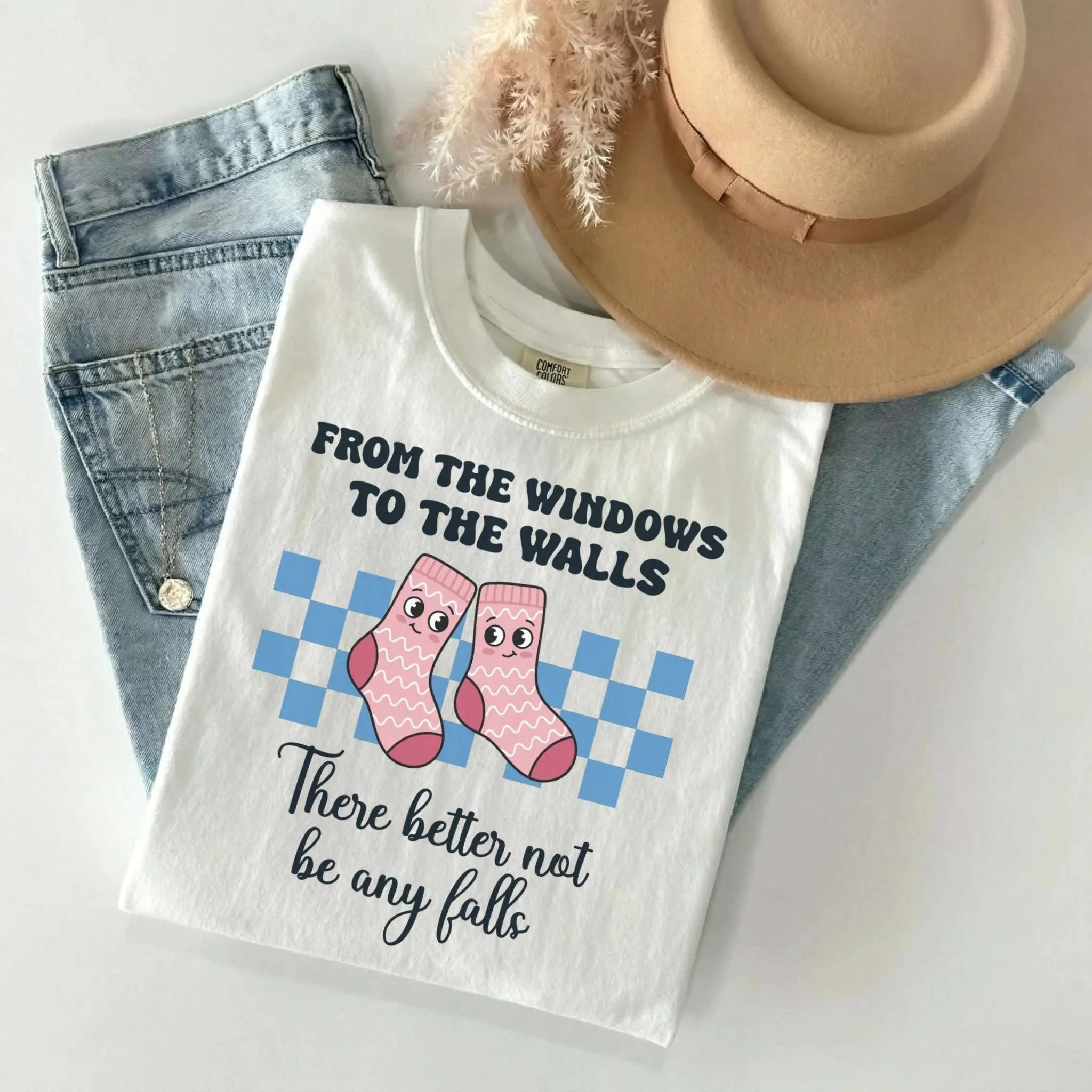 From the Windows to the Walls Nurse Comfort Colors Tee