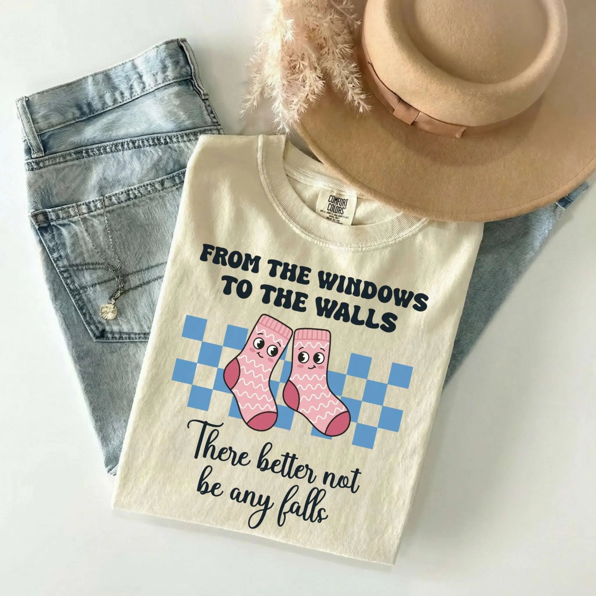 From the Windows to the Walls Nurse Comfort Colors Tee