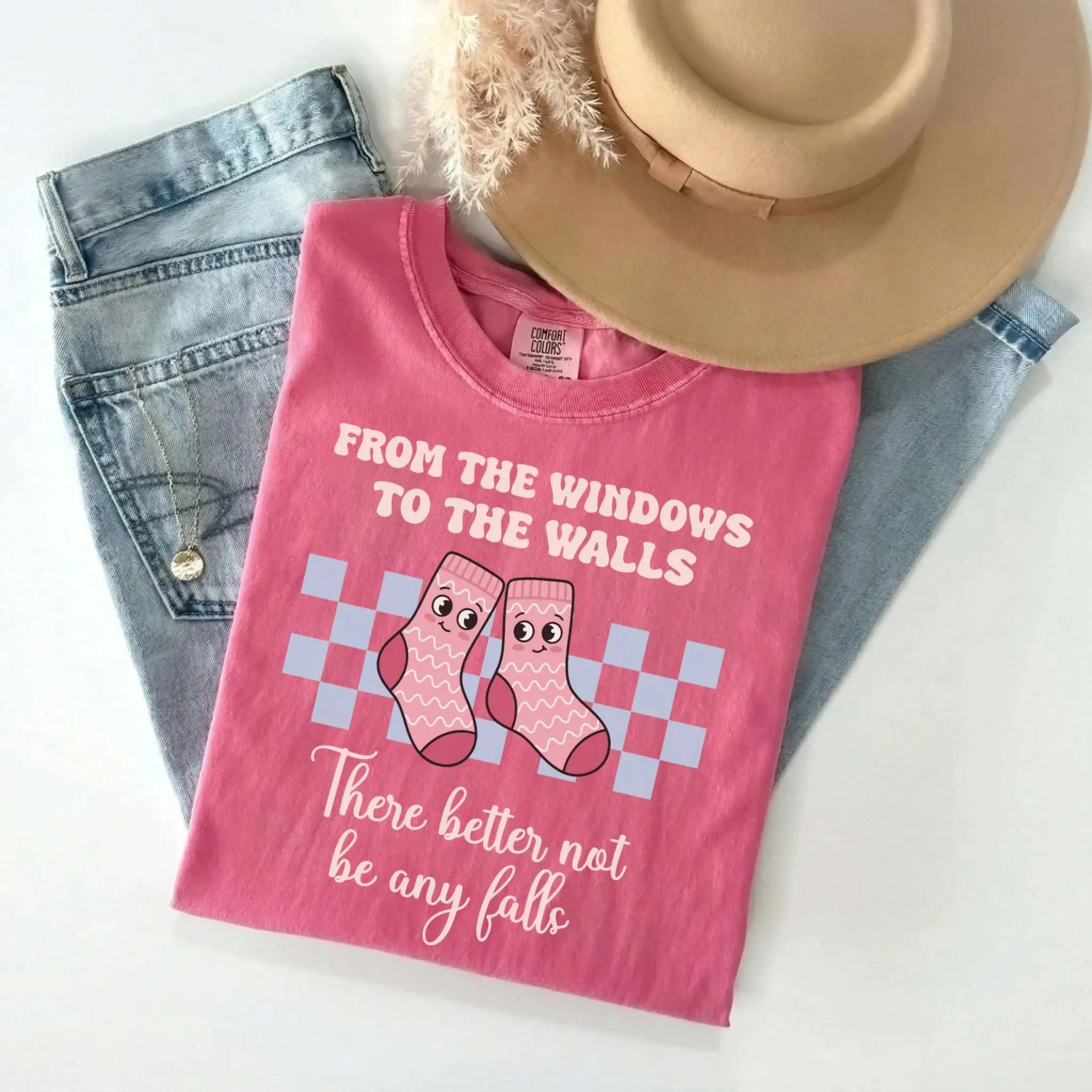 From the Windows to the Walls Nurse Comfort Colors Tee