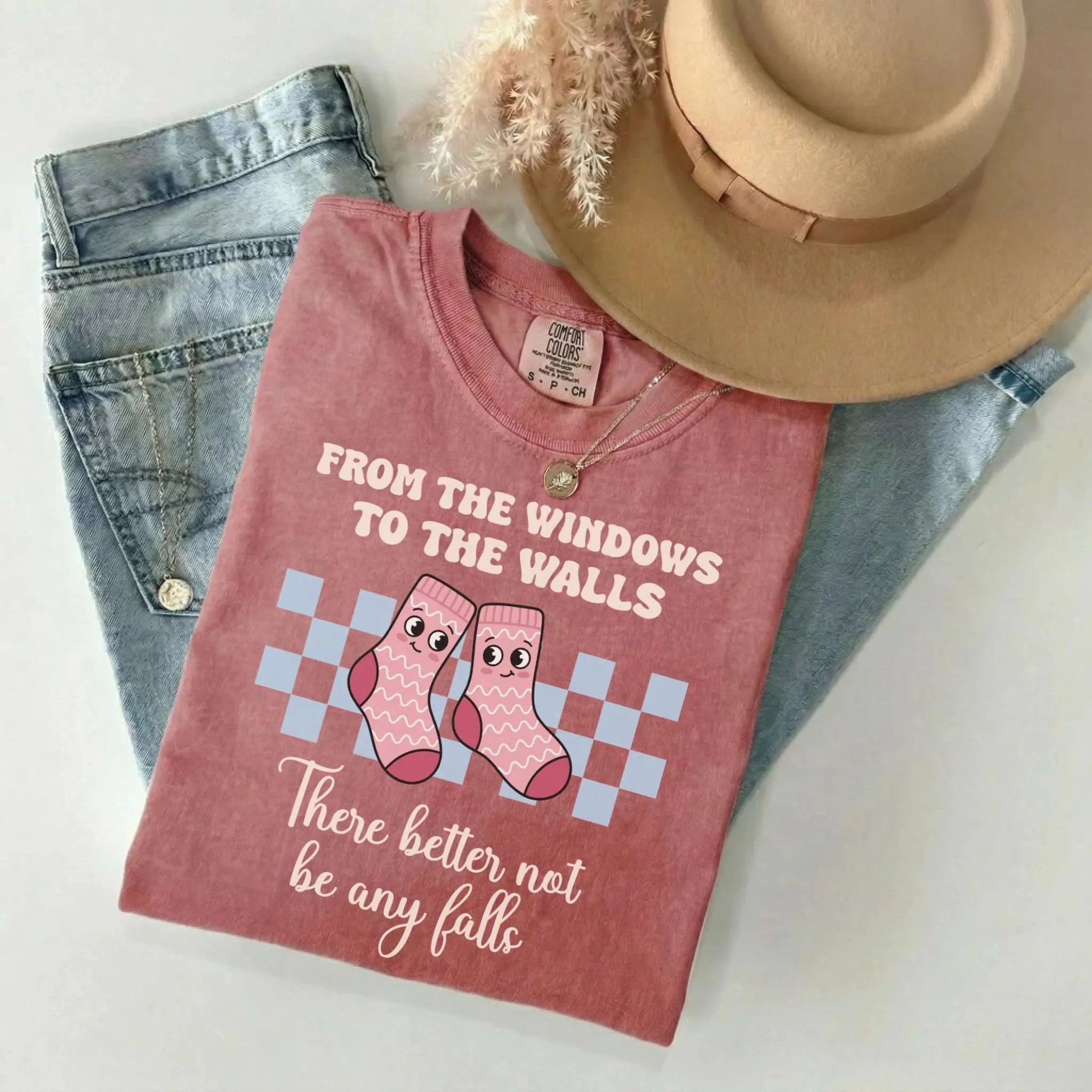 From the Windows to the Walls Nurse Comfort Colors Tee