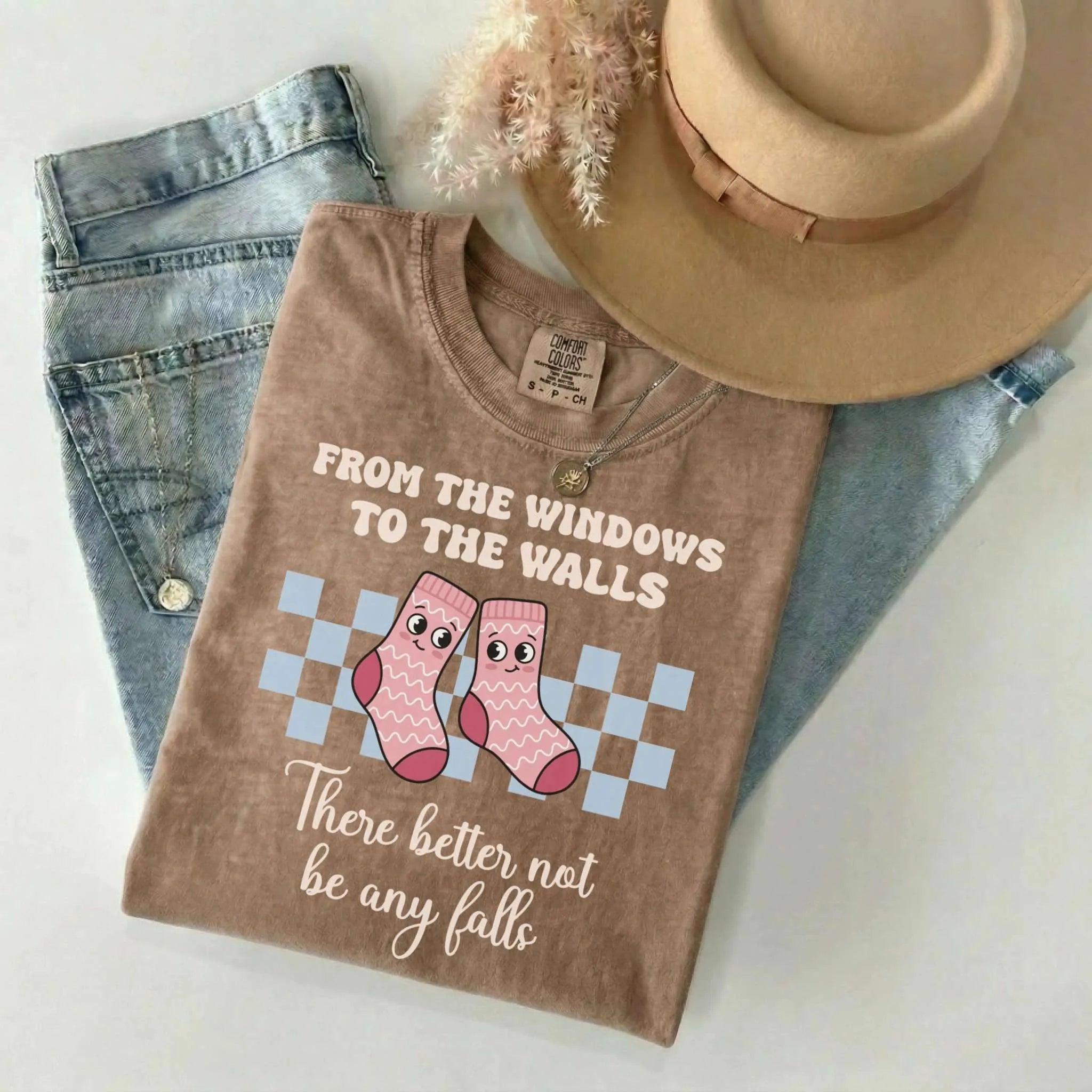 From the Windows to the Walls Nurse Comfort Colors Tee