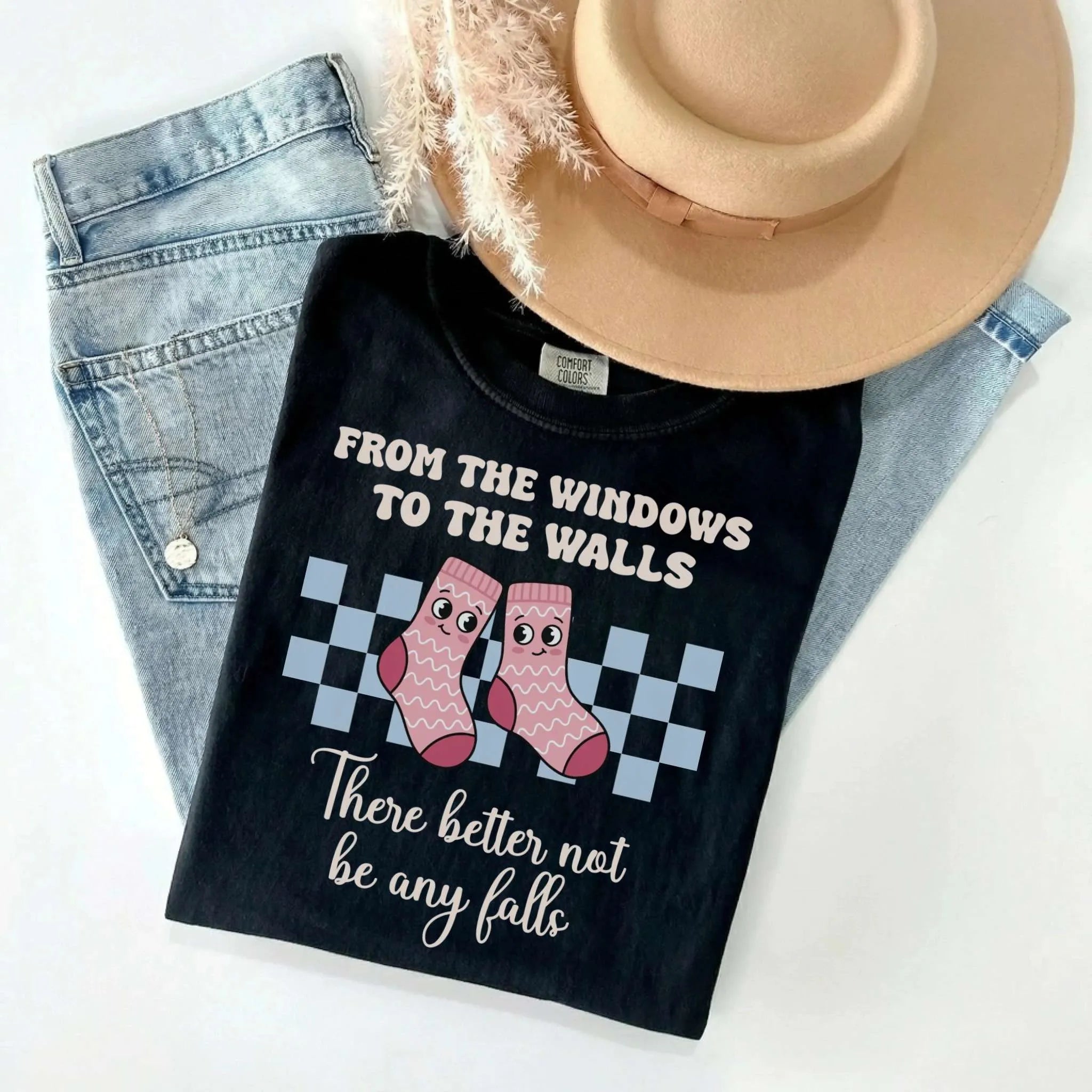 From the Windows to the Walls Nurse Comfort Colors Tee