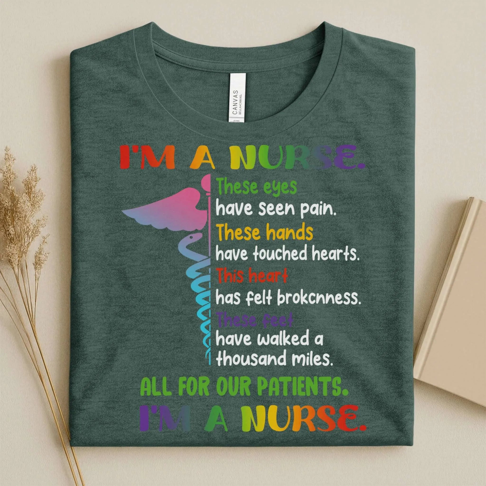 I'm A Nurse These Eyes Have Seen Pain Nurse Tee