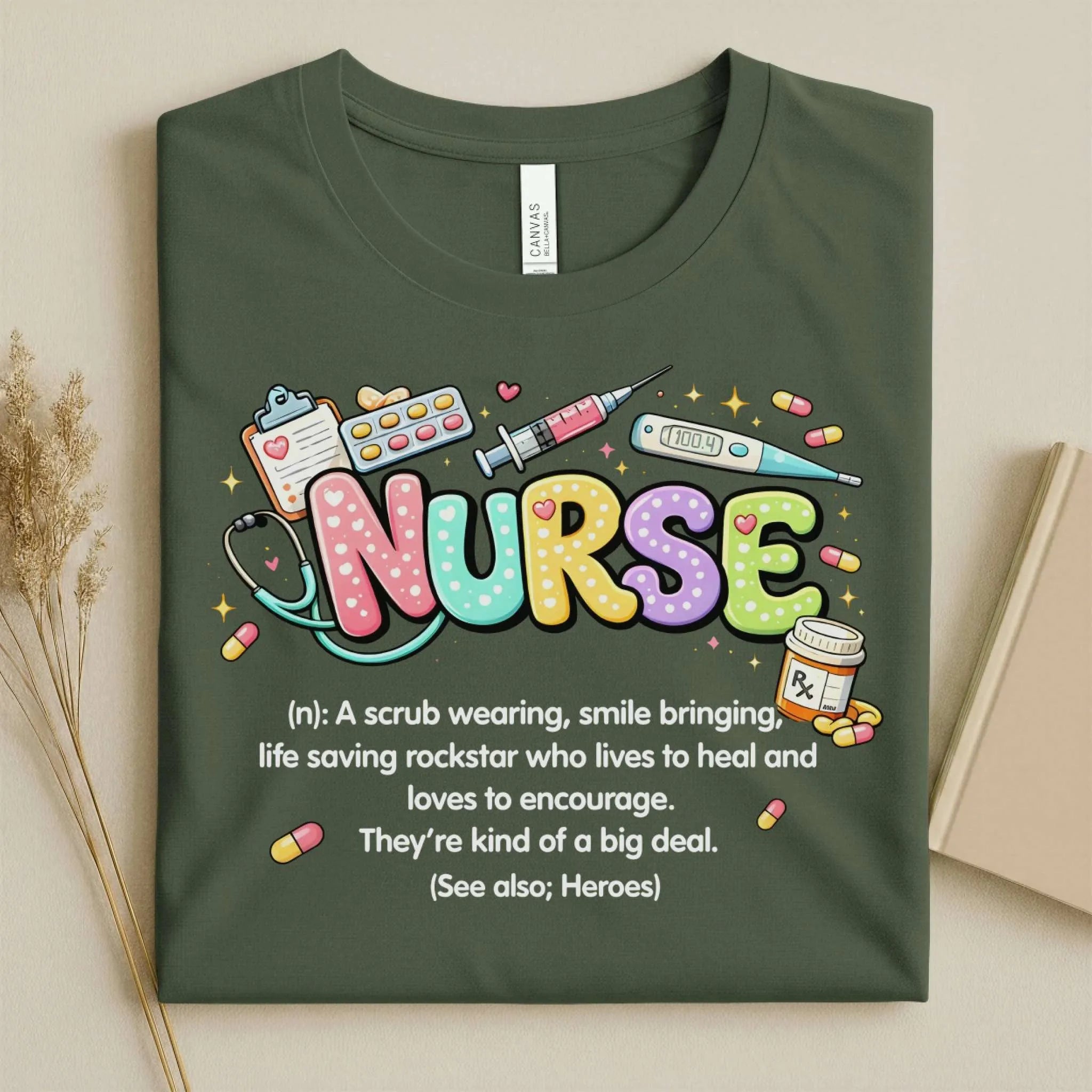 Nurse Definition Cute Nurse T-Shirt
