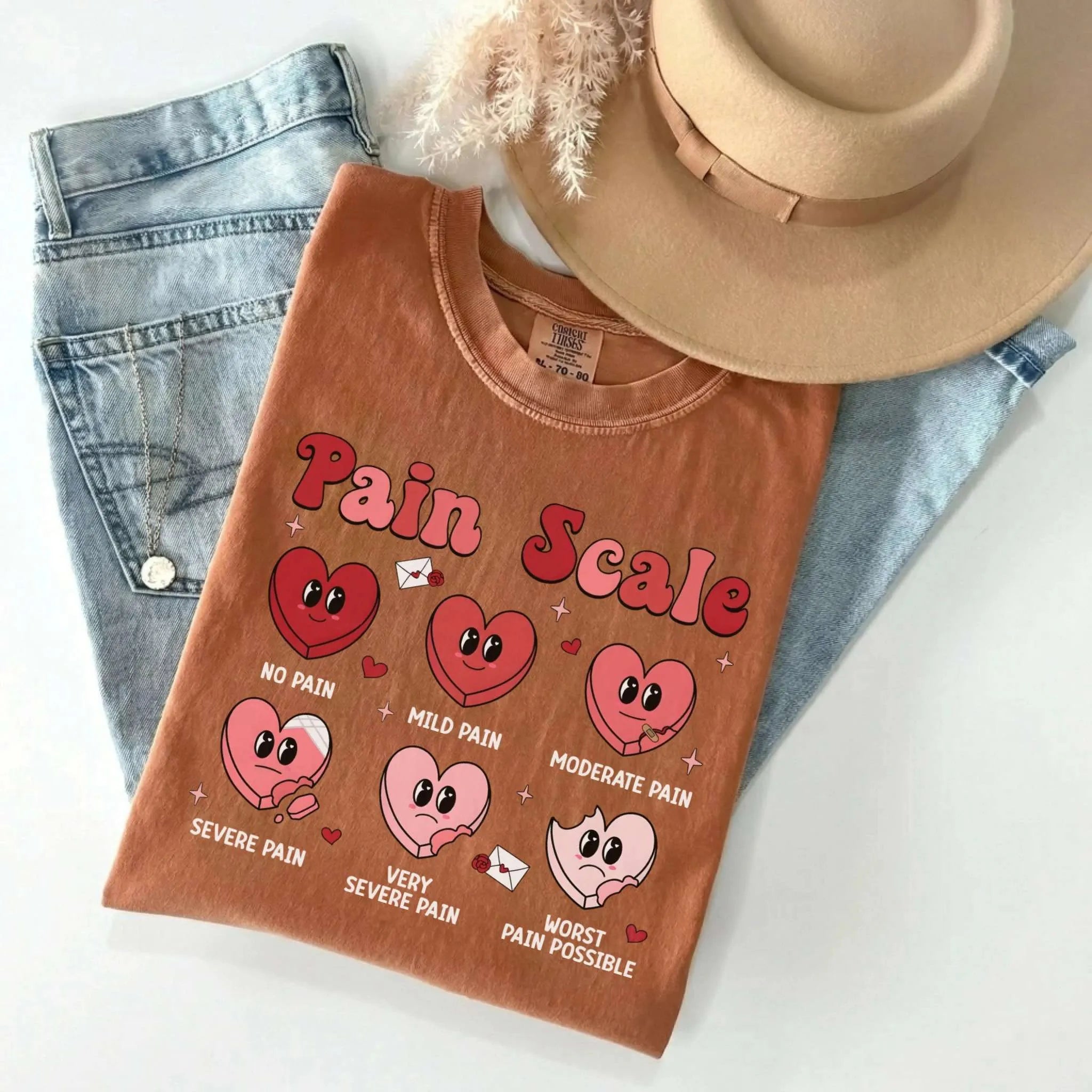 Pain Scale Nurse Comfort Colors Tee