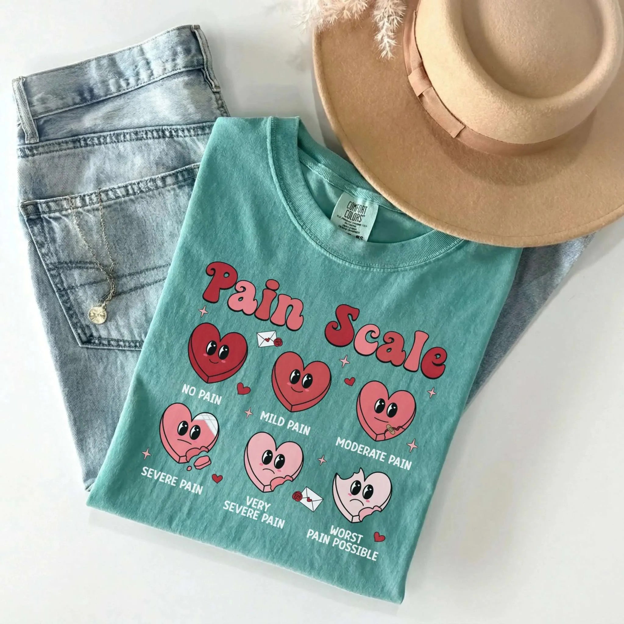Pain Scale Nurse Comfort Colors Tee