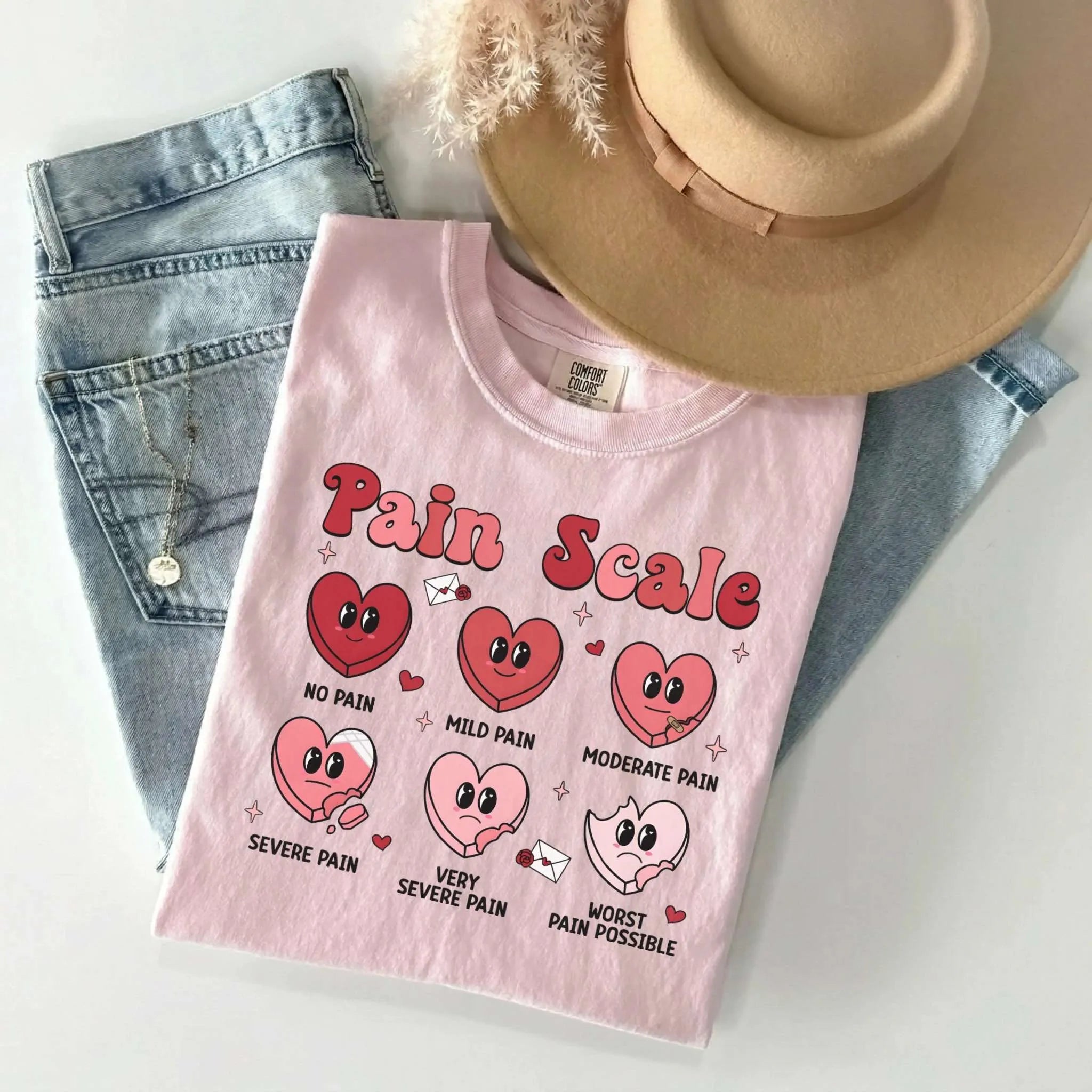 Pain Scale Nurse Comfort Colors Tee