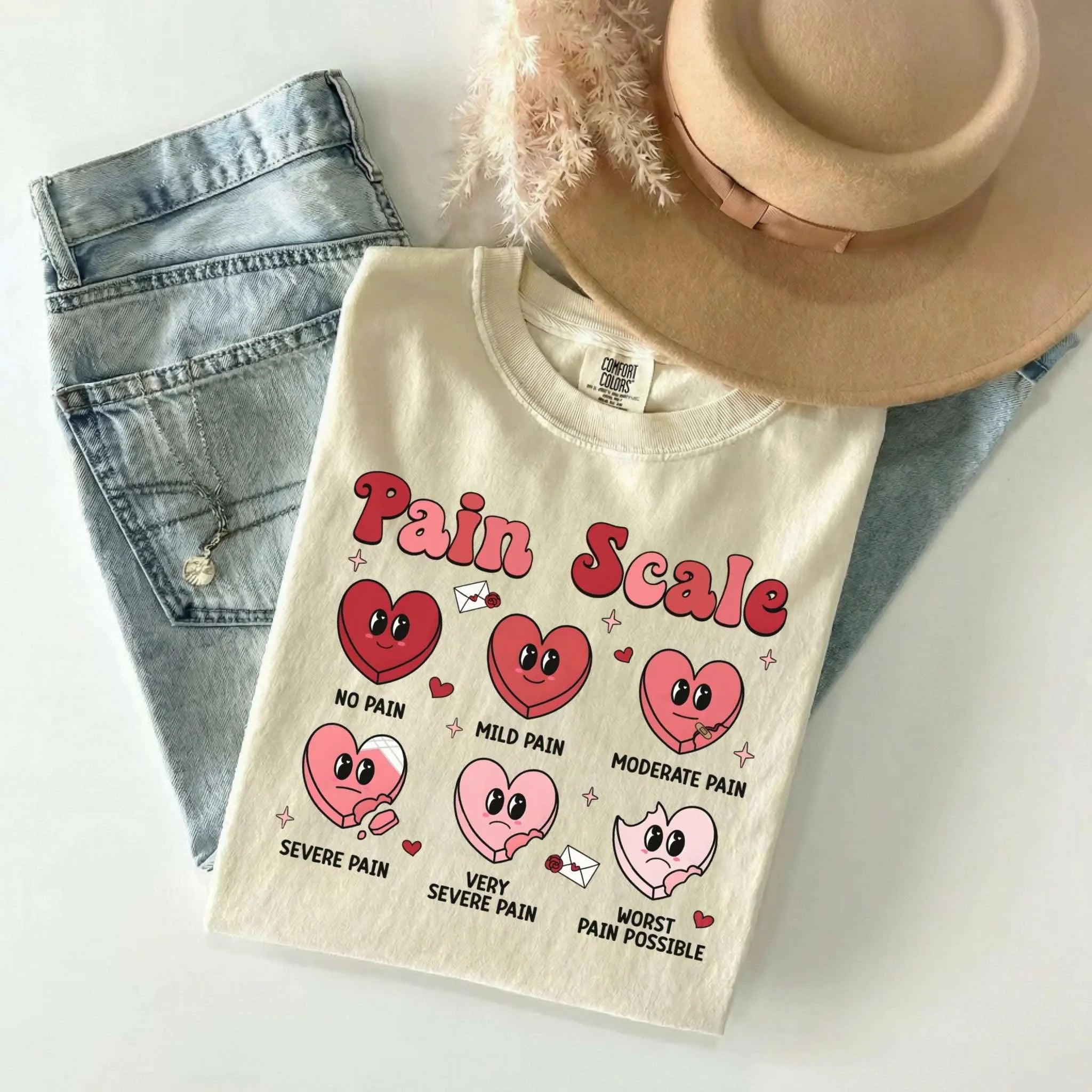 Pain Scale Nurse Comfort Colors Tee
