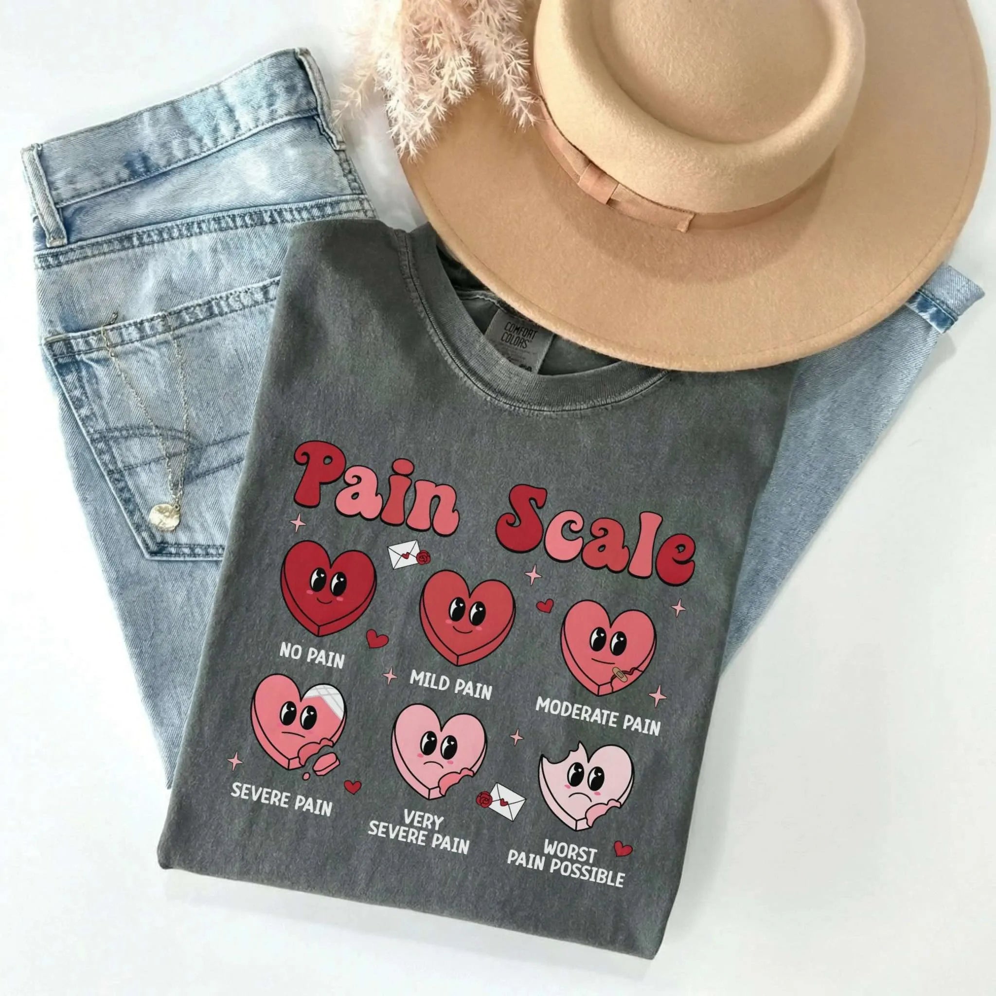 Pain Scale Nurse Comfort Colors Tee