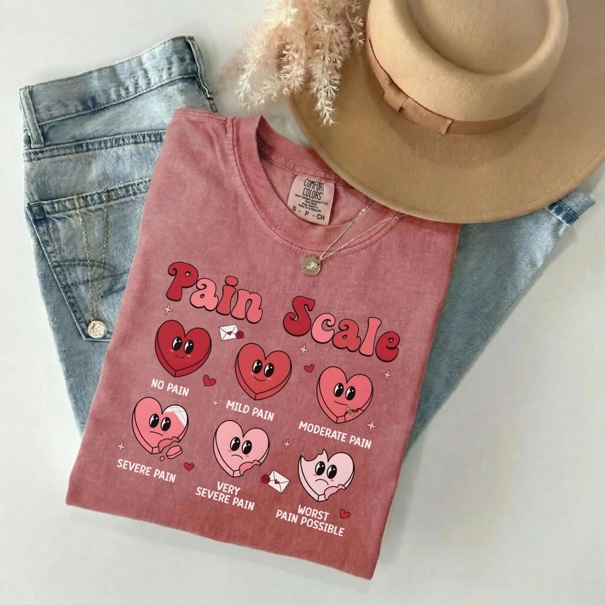 Pain Scale Nurse Comfort Colors Tee