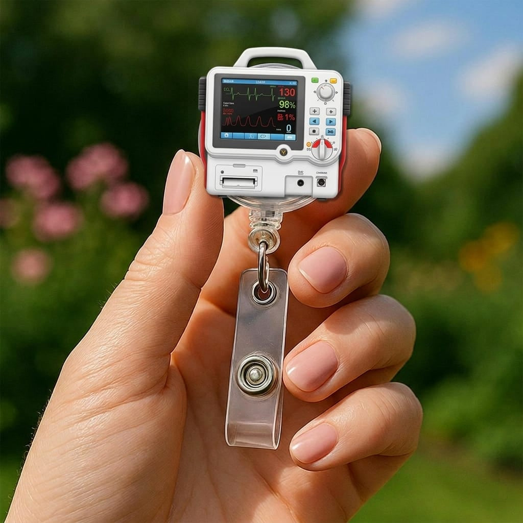Nursehype Patient Monitor Nurse Retractable Badge Reel