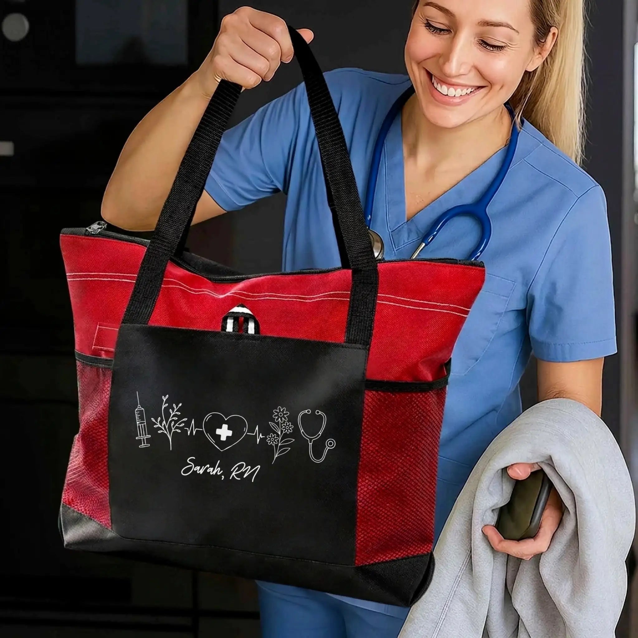 Nursehype Personalized Medical Registered Nurse Tote Bag