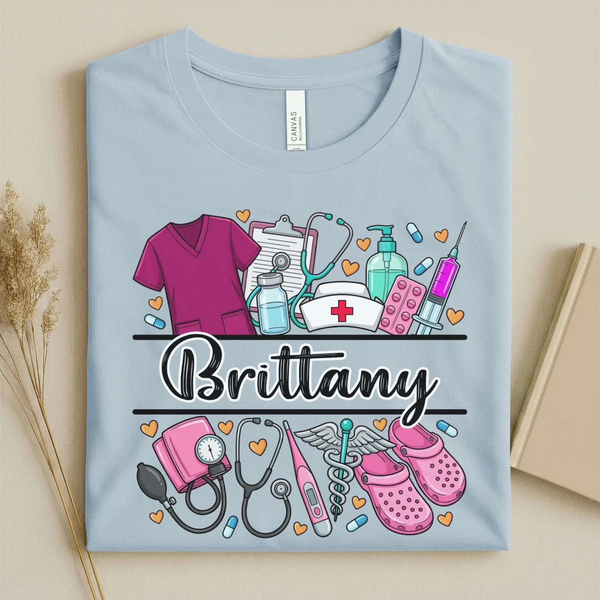 Nurse Tools Personalized Nurse T-Shirt