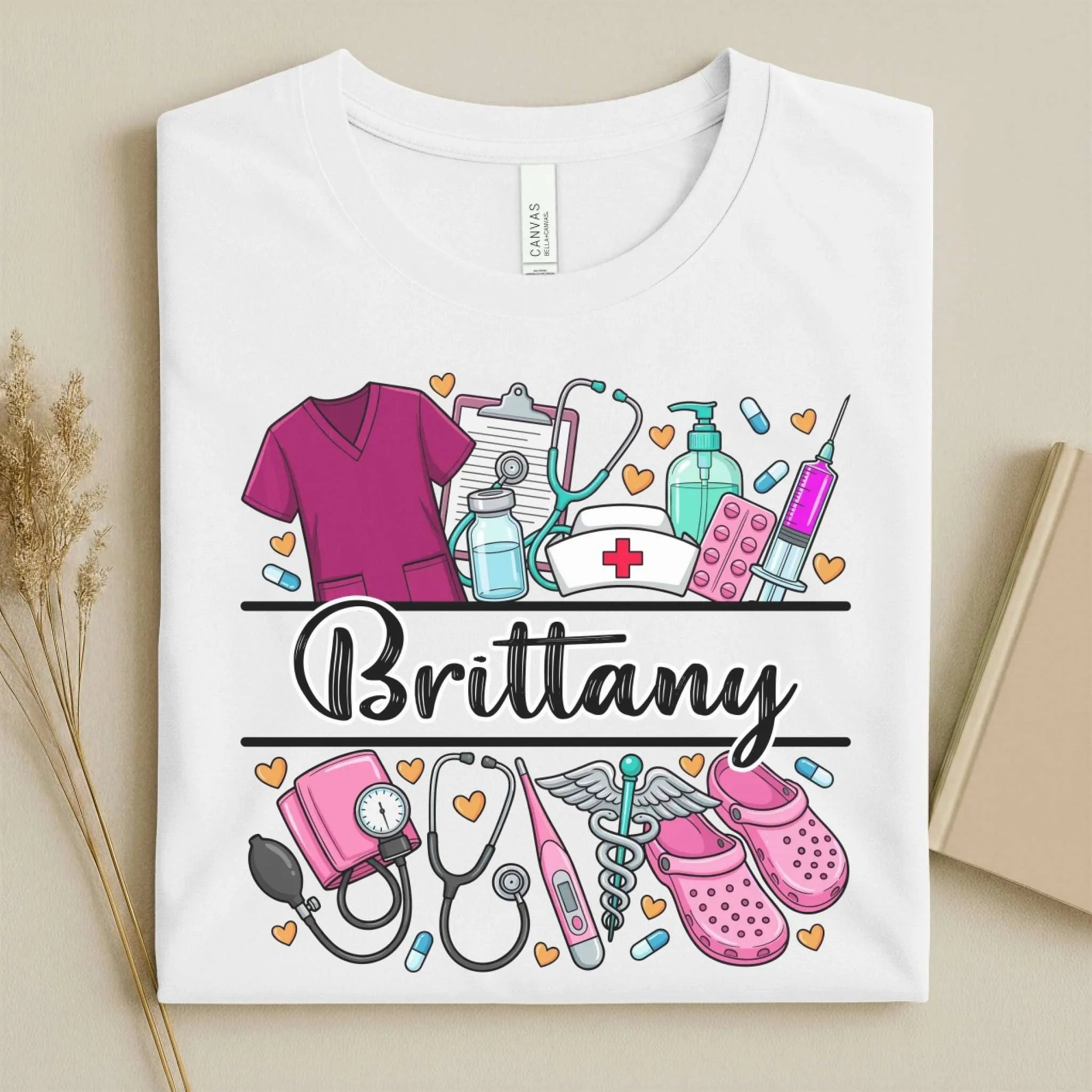 Nurse Tools Personalized Nurse T-Shirt