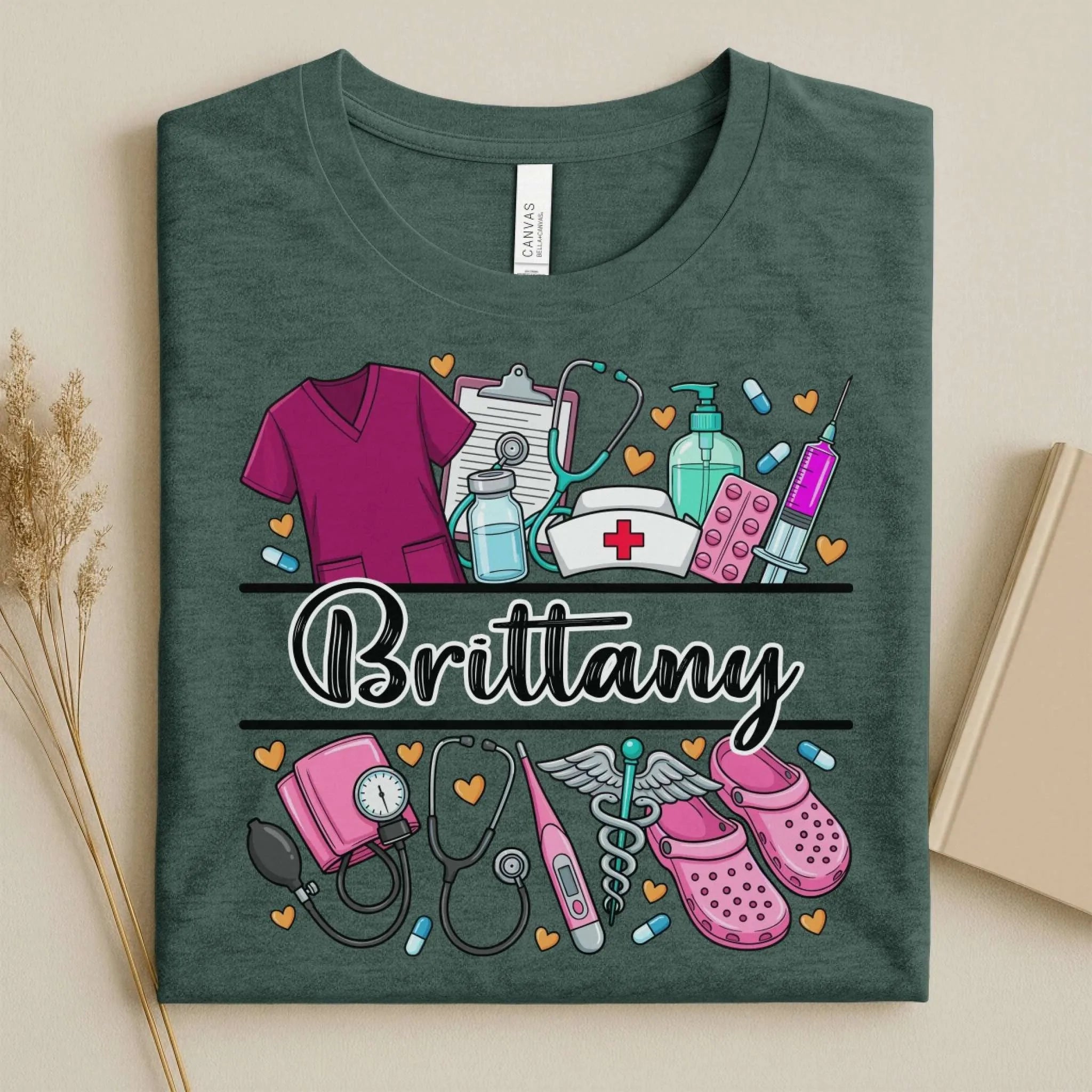 Nurse Tools Personalized Nurse T-Shirt