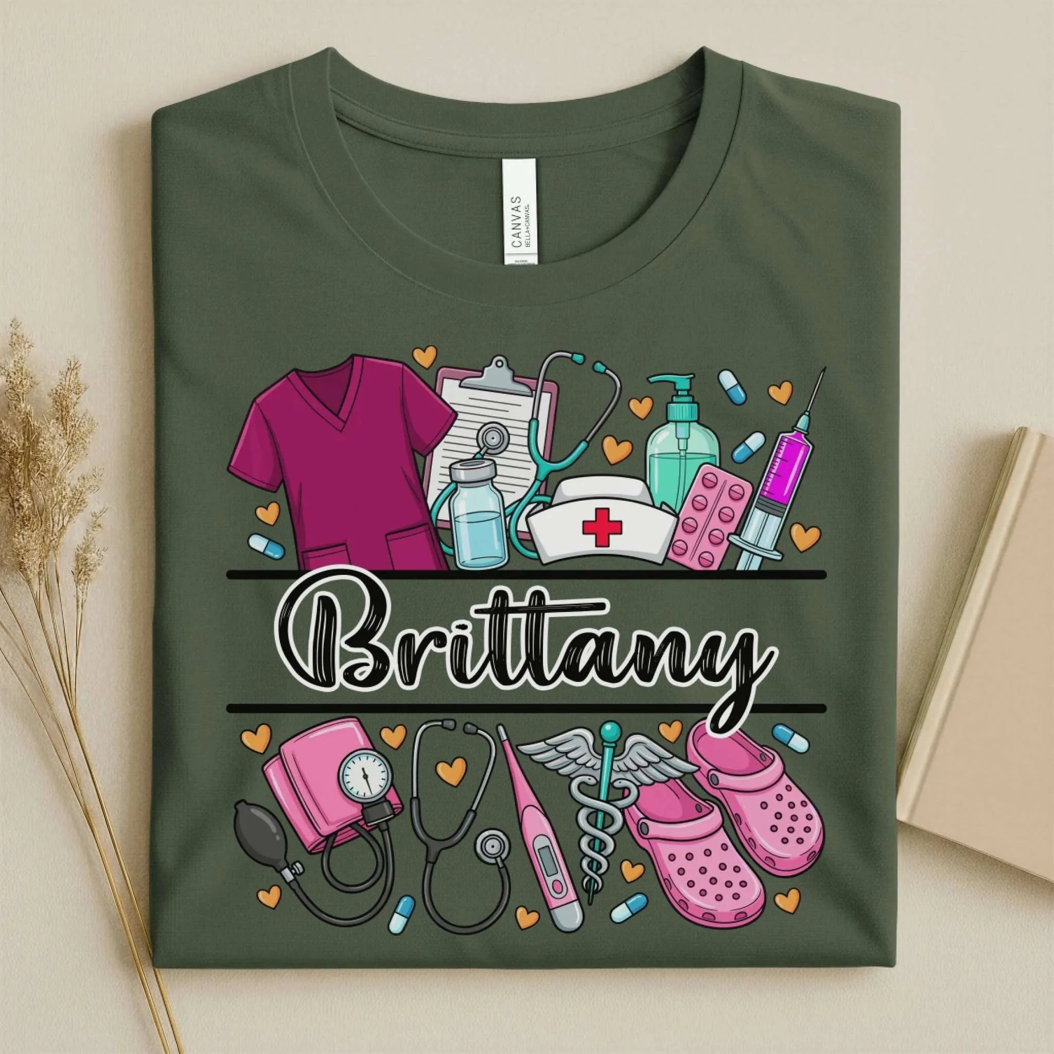 Nurse Tools Personalized Nurse T-Shirt