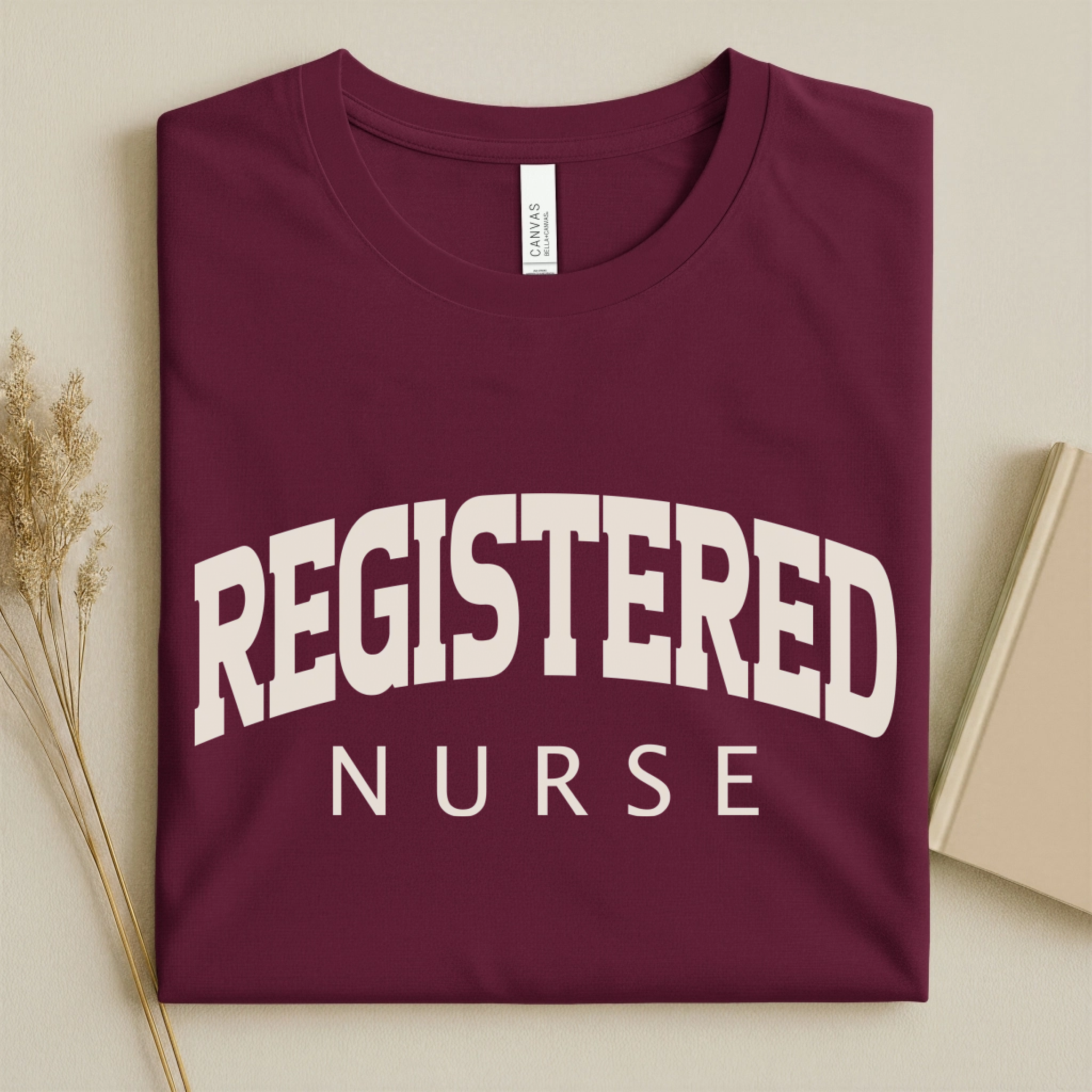 Registered Nurse Collegiate Arch Nurse T-Shirt