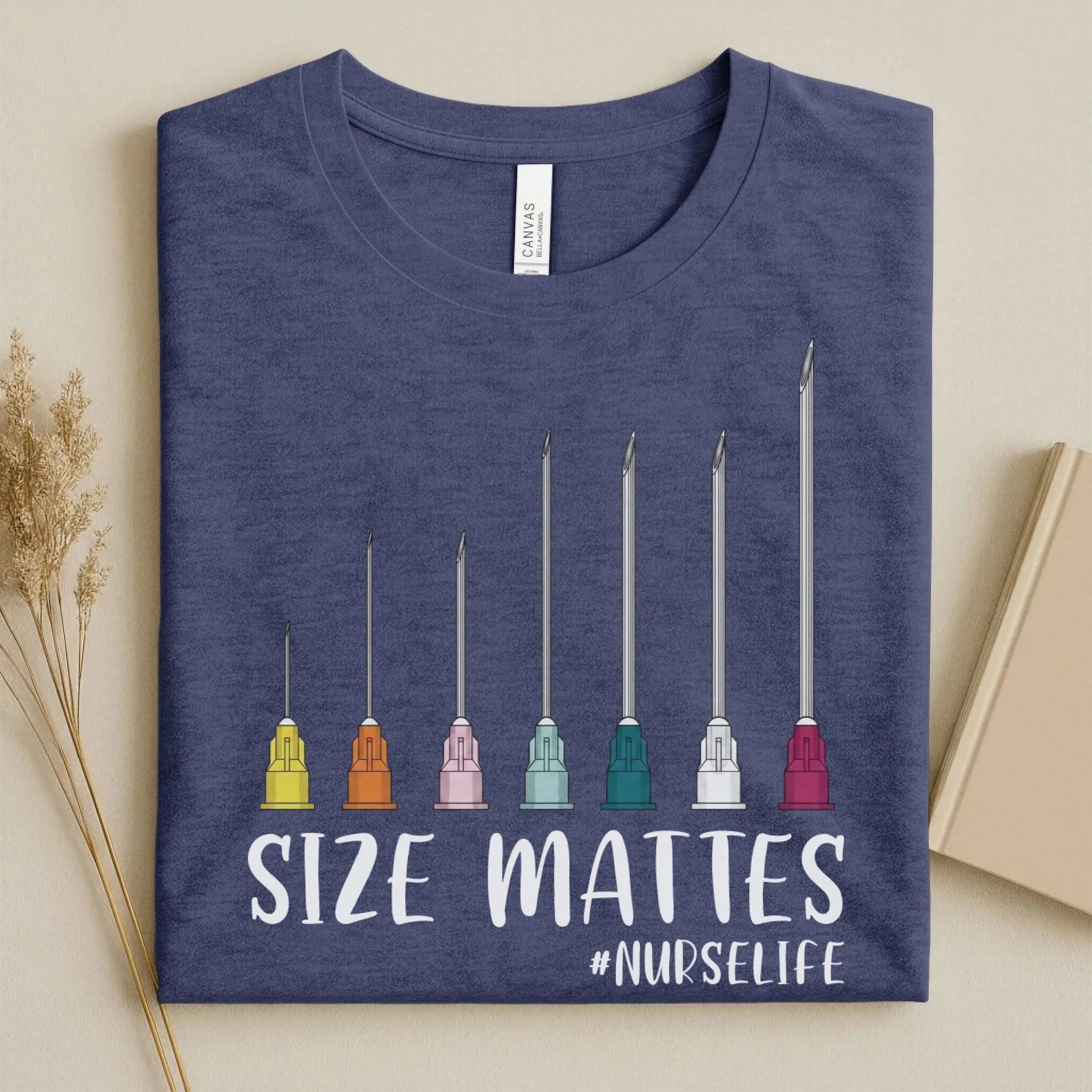 Size Mattes NurseLife Funny Nurse T-Shirt