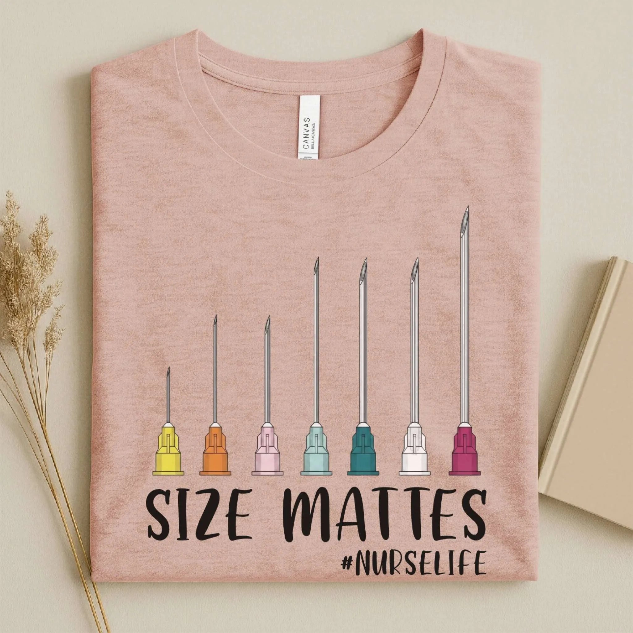 Size Mattes NurseLife Funny Nurse T-Shirt