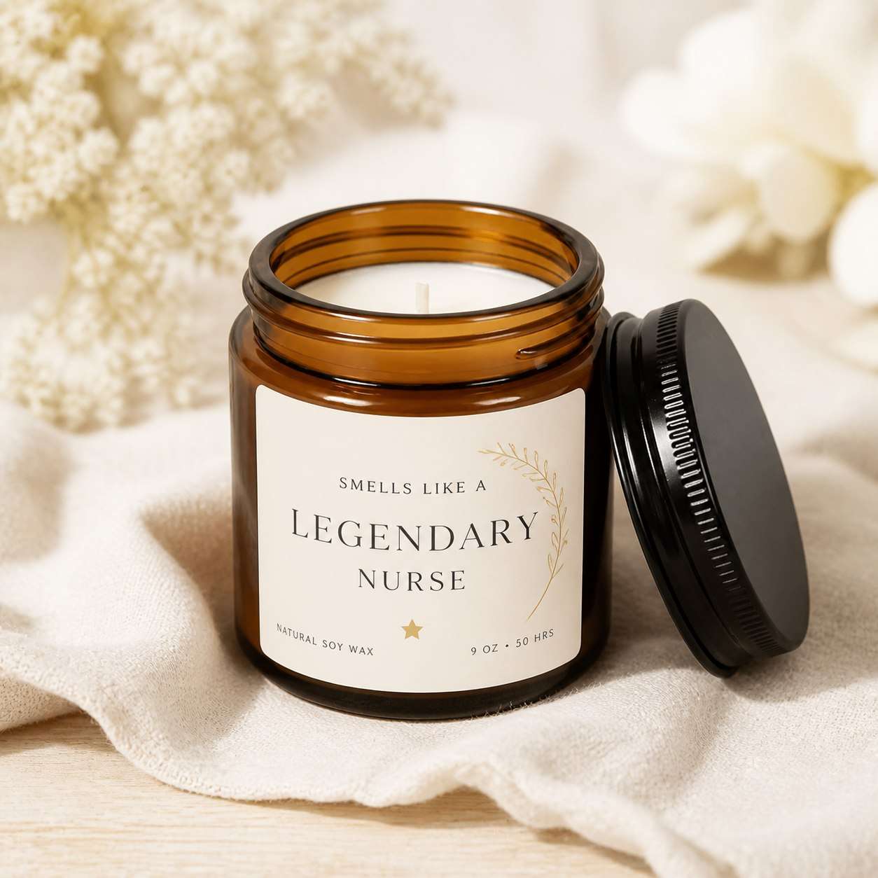 Smells Like a Legendary 9oz Nurse Candle